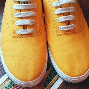 POLO Gold and Navy Sneaker